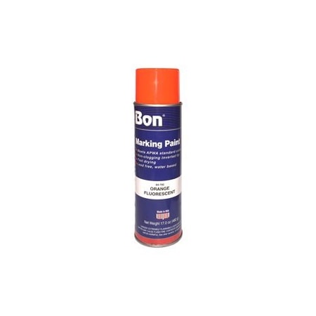 Bon 84-792 Marking Paint, Fluorescent Orange, 20 Ounce (12/Pkg)